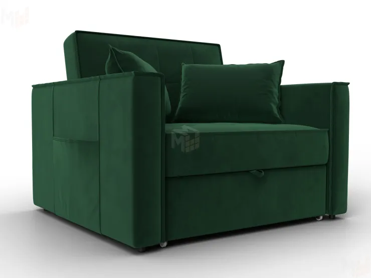 Кресло-кровать Лига-104 (80) ( SEVEN 626 зеленый )