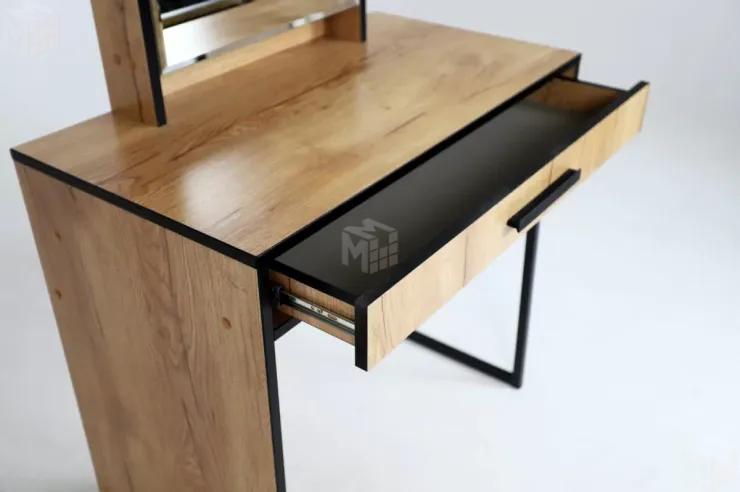 Трюмо Лофт 10 Дуб Крафт Золотой