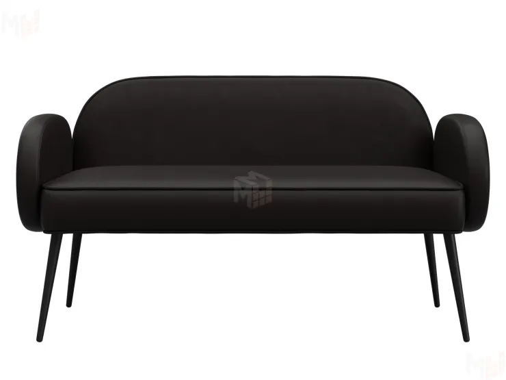 Диван прямой Лига-086 ( GRIFON 12 коричневый )