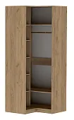 Шкаф Угловой Иннэс-7 Каркас Дуб Крафт Золотой