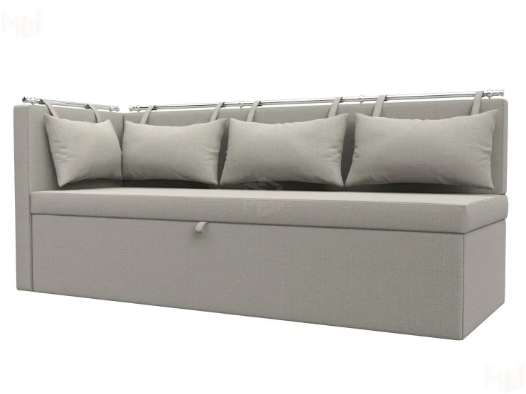 Диван кухонный прямой Метро с углом слева