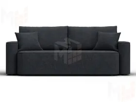 Диван прямой Лига-118 НПБ ( LAIM 26 темно-серый )