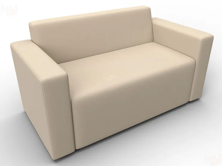 Диван прямой Лига-093 ( Бежевый )