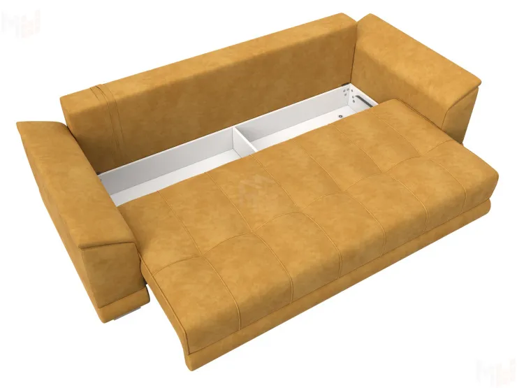 Диван прямой НордСтар НПБ ( BRUT 10 желтый )