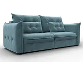 Диван прямой Лига-100 НПБ ( SEVEN 113 бирюзовый )