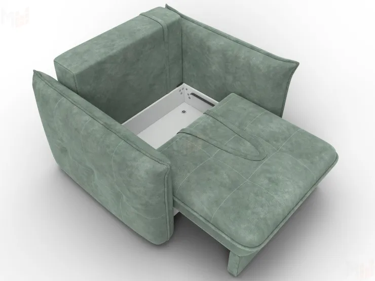 Кресло Лига-100 НПБ ( BRUT 08 зеленый )