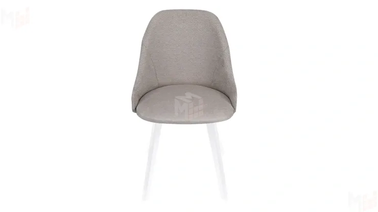 Стул Толедо тип 1 Белый матовый / тк. №208 / тк.220