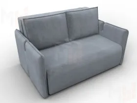 Диван прямой Лига-117 ( TOWER 10 серый )