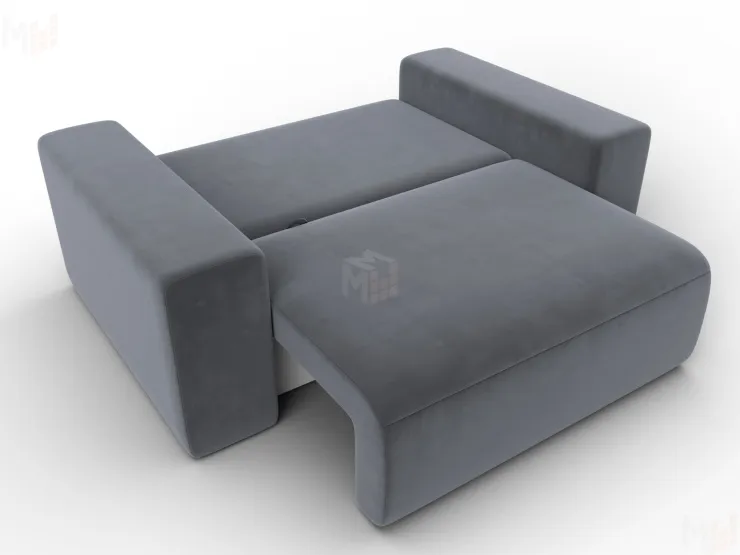 Кресло Лига-036 НПБ ( SEVEN 17 серый )