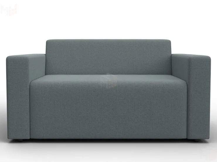 Диван прямой Лига-093 ( Амур 07 серый )