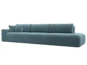 Диван прямой Лига-036 НПБ Модерн Лонг подлокотник слева