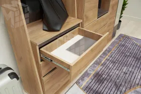 Шкаф с зеркалом Соренто для прихожей