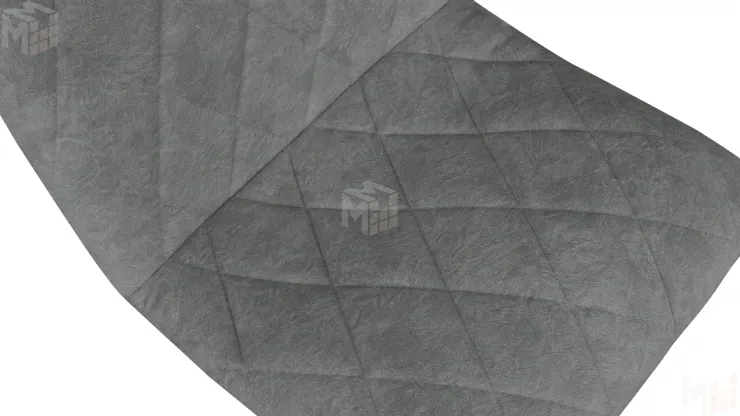 Стул Чили ромб СРП-052 Эмаль черный муар Лофт серый