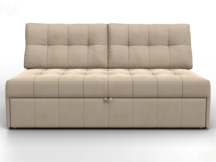 Диван прямой Лига-107 (160) ( SEVEN 729 бежевый )