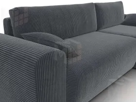 Диван угловой Лига-099 угол универсальный ( Vertical серый )
