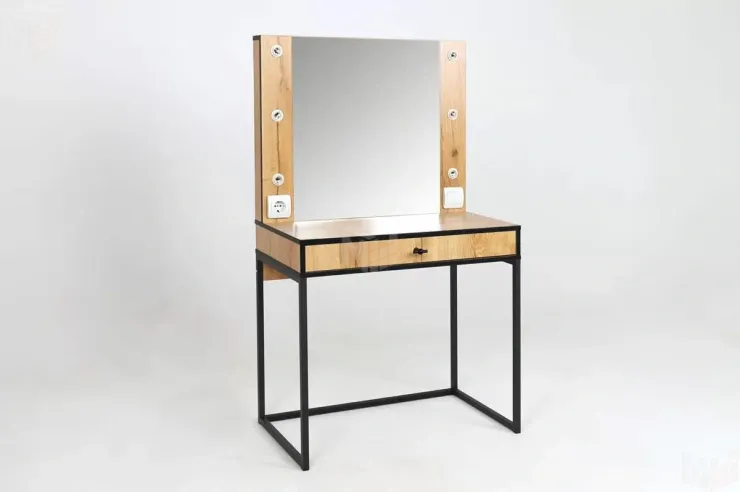 Трюмо Берген 2 Дуб Крафт Золотой