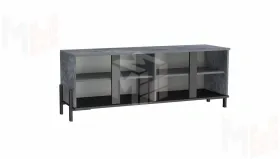 Тумба ТВ  Некст-1 Камень Темный