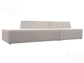 Диван прямой модульный Монс Модерн левый ( JOLY 05 бежевый )