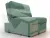 Кресло-кровать Лига-107 (80) ( Амур 11 зеленый )