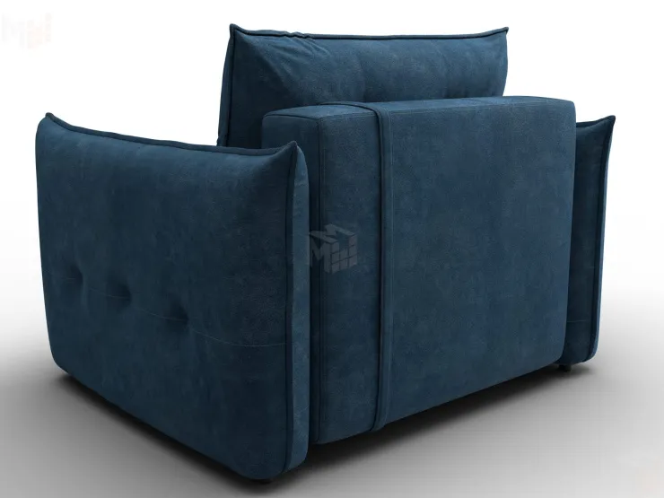 Кресло Лига-100 НПБ ( BRUT 11 синий )