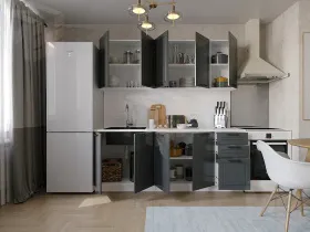 Кухонный гарнитур Глетчер 2,0 графит