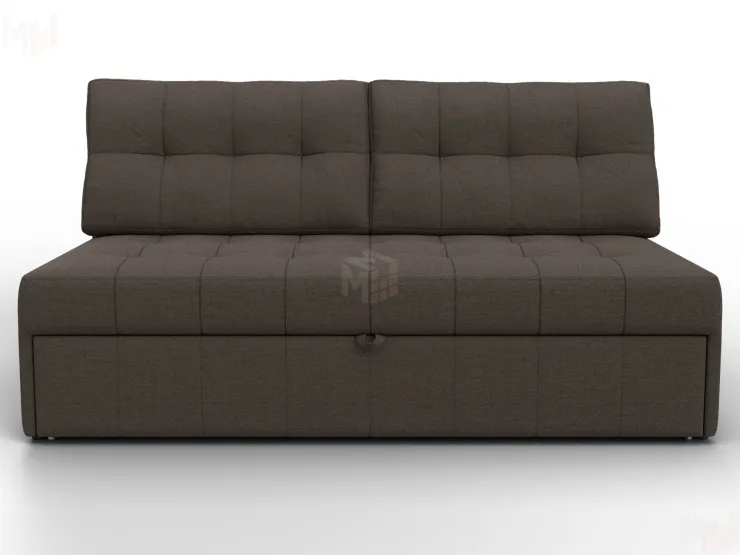 Диван прямой Лига-107 (160) ( Амур 05 коричневый )