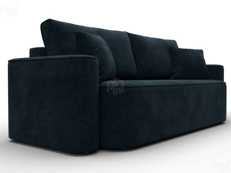 Диван прямой Лига-118 НПБ ( LAIM 21 графит )