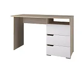 Стол компьютерный Анталия 1200/3 ящ (белый)