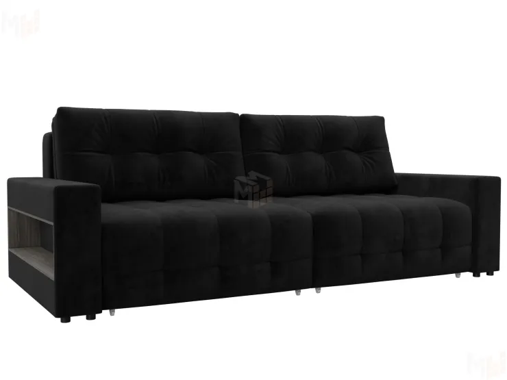 Диван прямой с полками Лига-053 НПБ