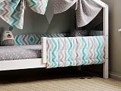 Мягкие бортики для кровати с надстройкой Ассоль