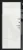 Входная металлическая дверь Граффити-5 Букле черное/Super White
