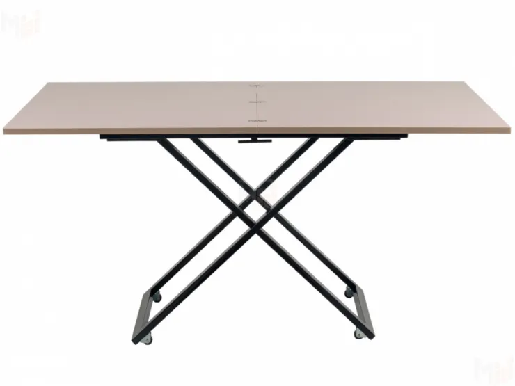 Стол-трансформер Compact G41/S53 Капучино глянец/опоры черные