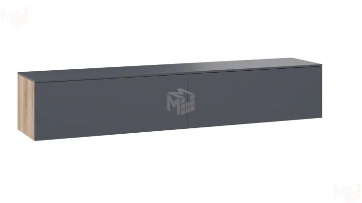 Тумба ТВ Порто - ТД-393.03.11 Яблоня Беллуно, Графит софт