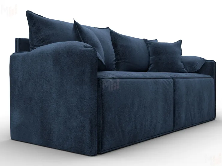 Диван прямой модульный Лига-106 ( TOWER 13 синий )