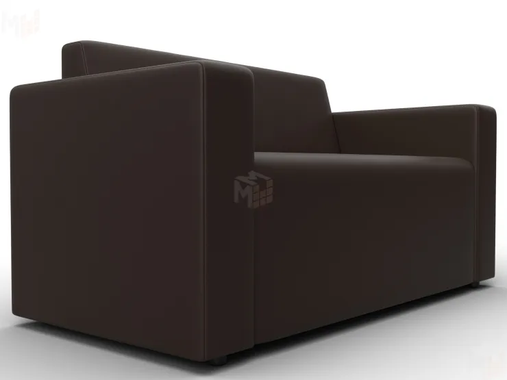 Диван прямой Лига-093 ( Коричневый )