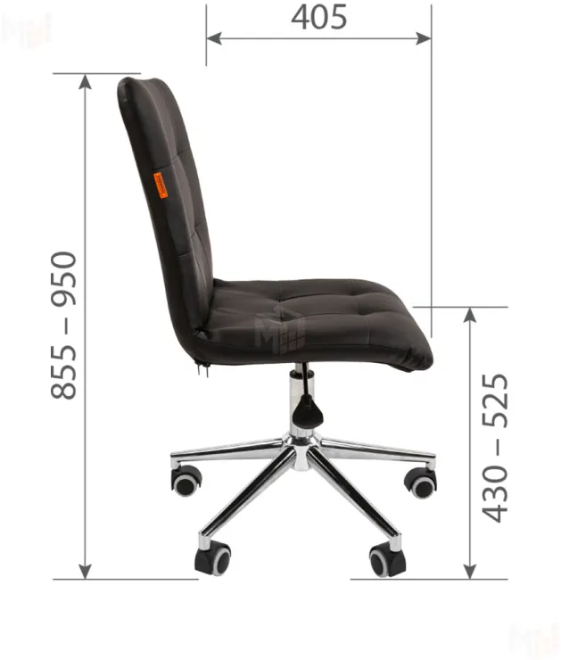 Кресло для оператора CHAIRMAN 030 CHROME