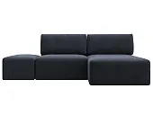 Диван угловой модульный с пуфом Лига-060 НПБ угол универсальный