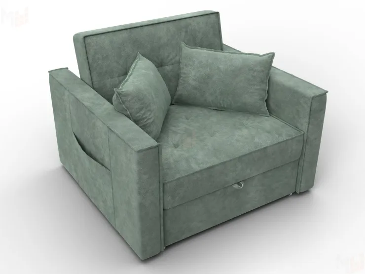 Кресло-кровать Лига-104 (80) ( BRUT 08 зеленый )