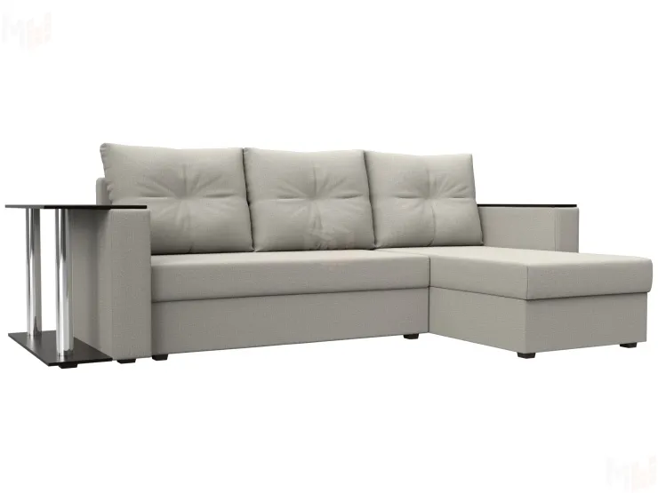 Диван угловой Атланта со столом правый угол