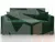 Диван прямой Лига-104 (140) ( SEVEN 626 зеленый )