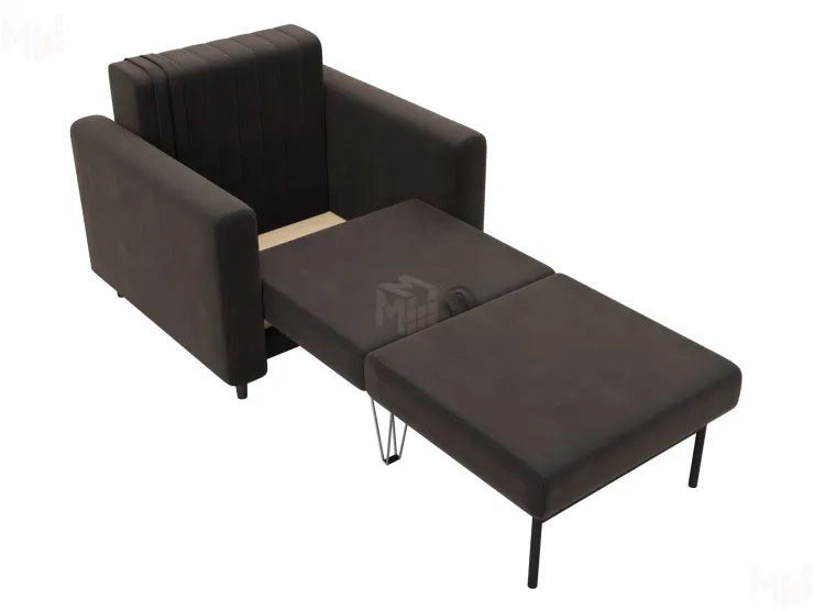 Кресло Лига-070 ( SEVEN 727 коричневый )