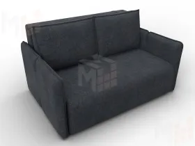 Диван прямой Лига-117 ( LAIM 26 темно-серый )