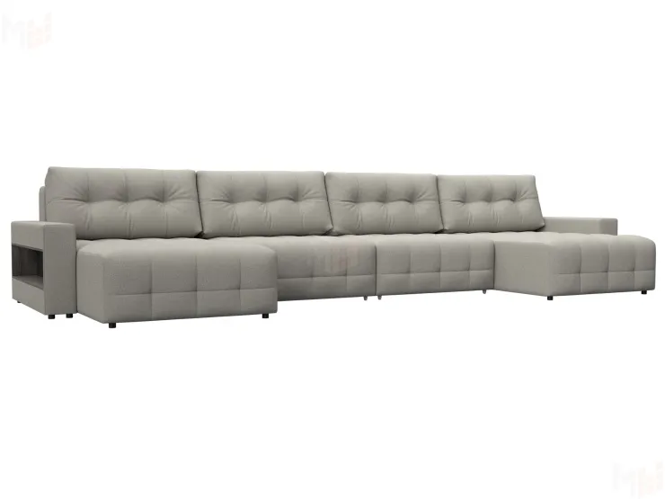 Диван П-образный с полками Лига-053 НПБ Лонг