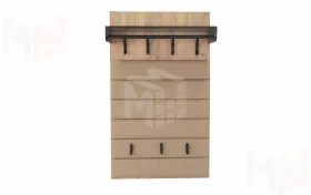 Вешалка настенная  Ольга-Лофт 62 Дуб Крафт Золотой