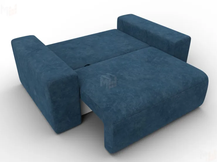 Кресло Лига-036 НПБ ( BRUT 11 синий )