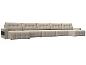 Диван П-образный с полками Лига-053 НПБ МегаЛонг