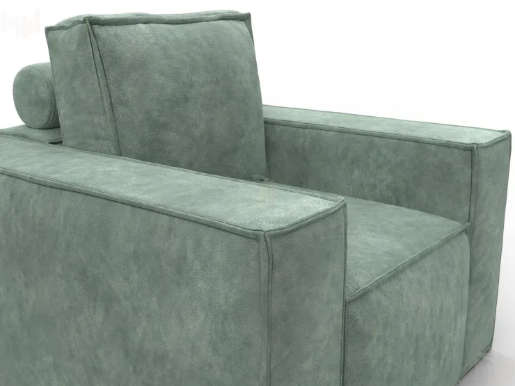 Кресло Лига-081 НПБ ( BRUT 08 зеленый )