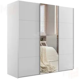 Шкаф-купе Эста 3-х дверный Медиум (4 посредине) (4 Зеркала / 8 ЛДСП) 300 см.