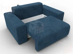 Кресло Лига-036 НПБ ( BRUT 11 синий )