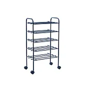 Обувница Leset Комо 5 с колесами (Чёрный)